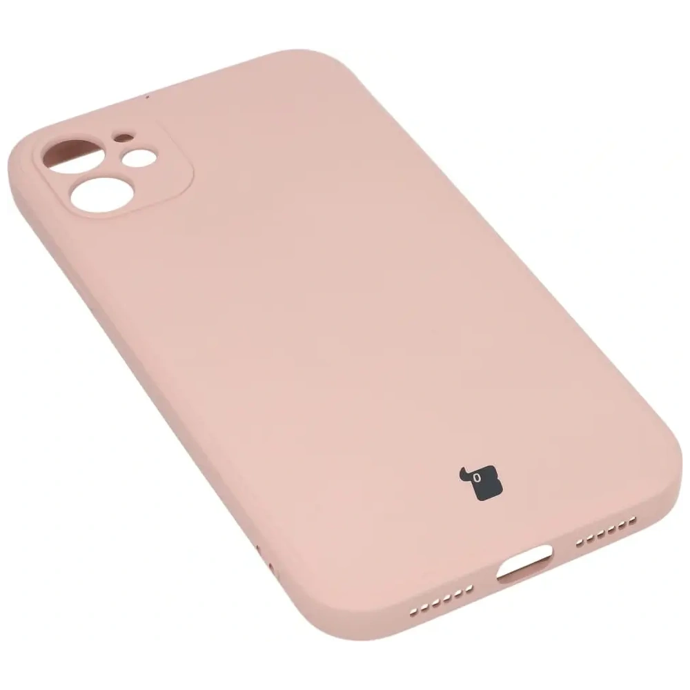 Etui Bizon Case Silicone do Apple iPhone 11 jasnoróżowe
