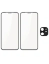 Kup Tvrzené sklo Bizon Glass Edge CF - [2 PACK] + ochrana na objektiv Apple iPhone 11 černé - BIZ95 - {ean13} - Sklep Home Screen