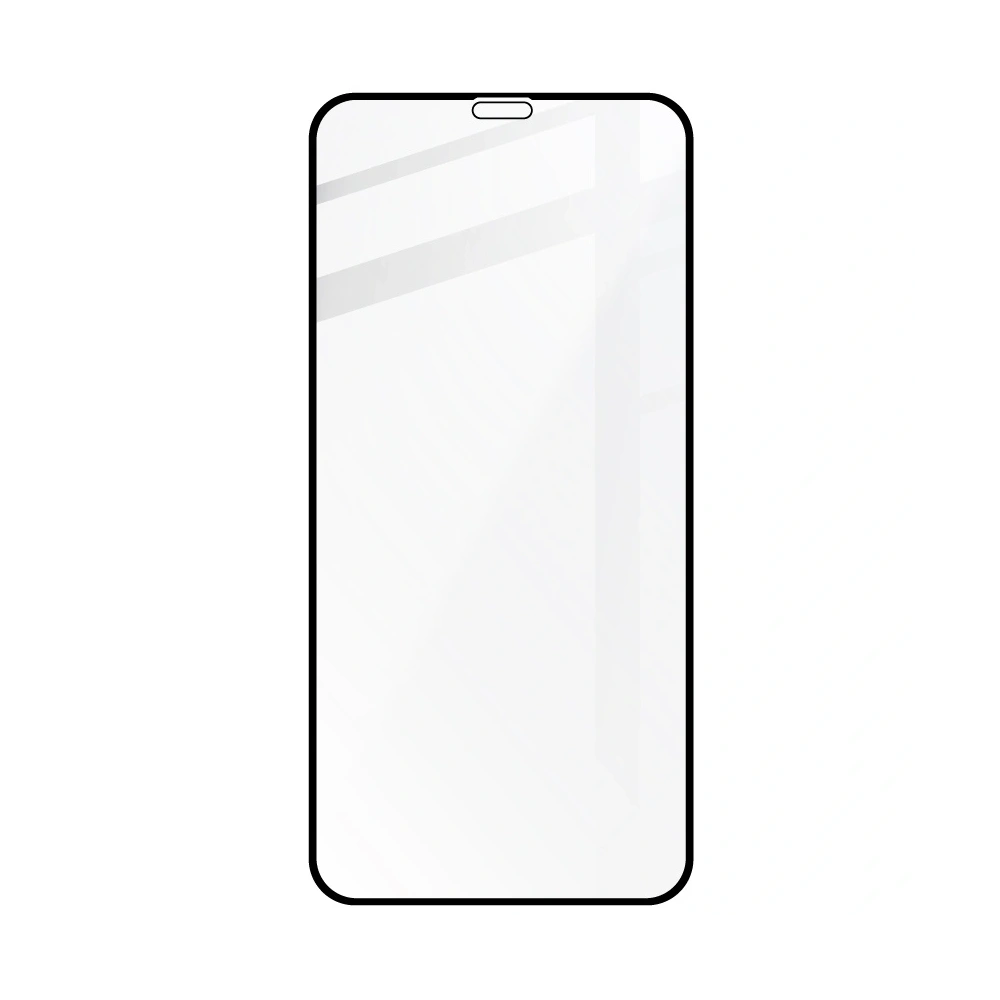 Szkło hartowane Bizon Glass Edge - [2 PACK] + ochrona na obiektyw Apple iPhone 11 Pro czarne