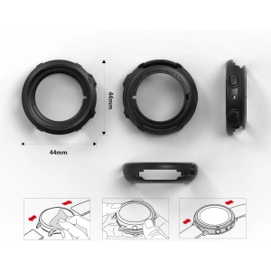 Kup Etui Ringke Air Sport Samsung Galaxy Watch Active 2 44mm Negru - RGK1149BLK - {ean13} - Sklep Home Screen