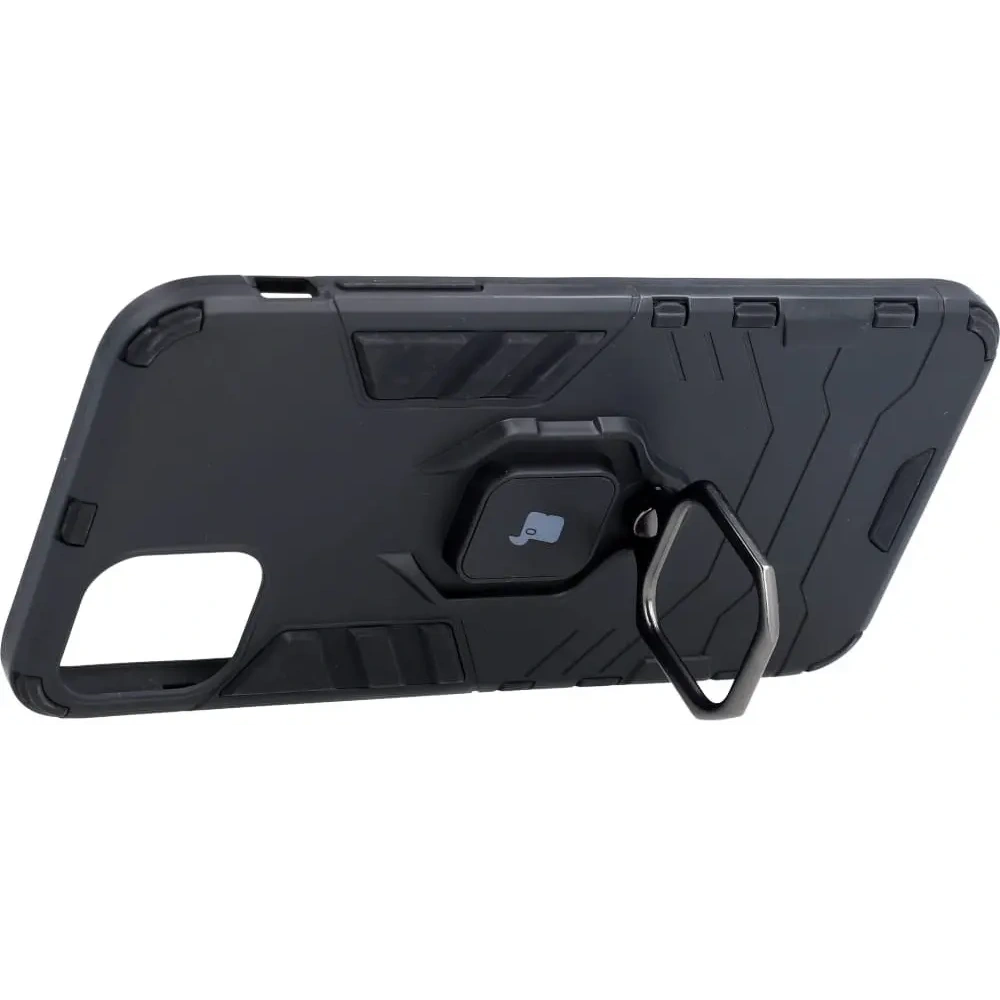 Etui Bizon Case Armor Ring do Apple iPhone 11 Pro Max czarne
