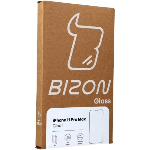 Buy Bizon Glass Clear tempered glass - 3 pcs. + lens glass Apple iPhone 11 Pro Max - BIZ107 - {ean13} - Home Screen Store Europe