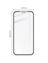 Buy Bizon Glass Edge CF tempered glass - [2 PACK] + lens protection Apple iPhone 11 Pro Max black - BIZ109 - {ean13} - Home Screen Store Europe