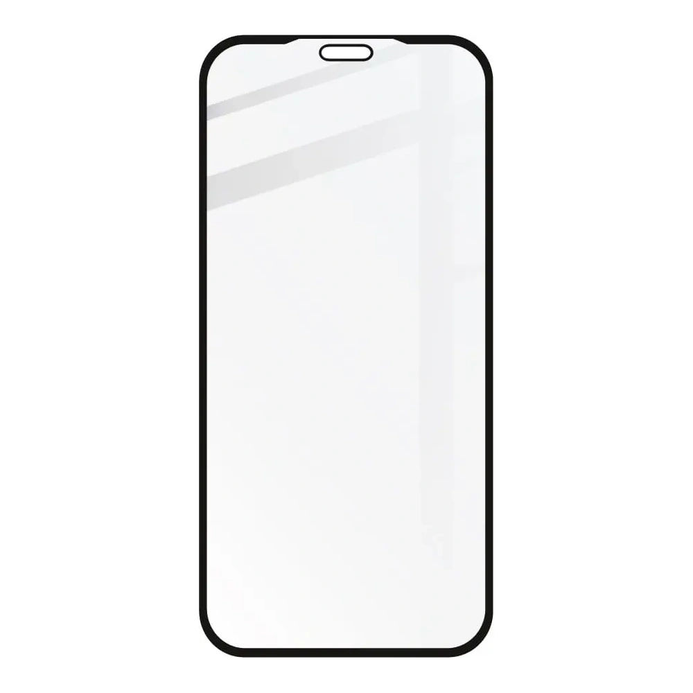 Szkło hartowane Bizon Glass Edge CF - [2 PACK] + ochrona na obiektyw Apple iPhone 11 Pro Max czarne