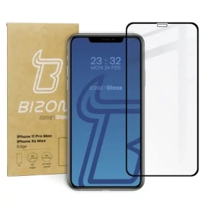 Kup Bizon Glass Edge Apple iPhone 11 Pro Max / Xs Max negru - BIZ111 - {ean13} - Sklep Home Screen