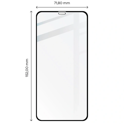 Kup Bizon Glass Edge Apple iPhone 11 Pro Max / Xs Max fekete - BIZ111 - {ean13} - Sklep Home Screen