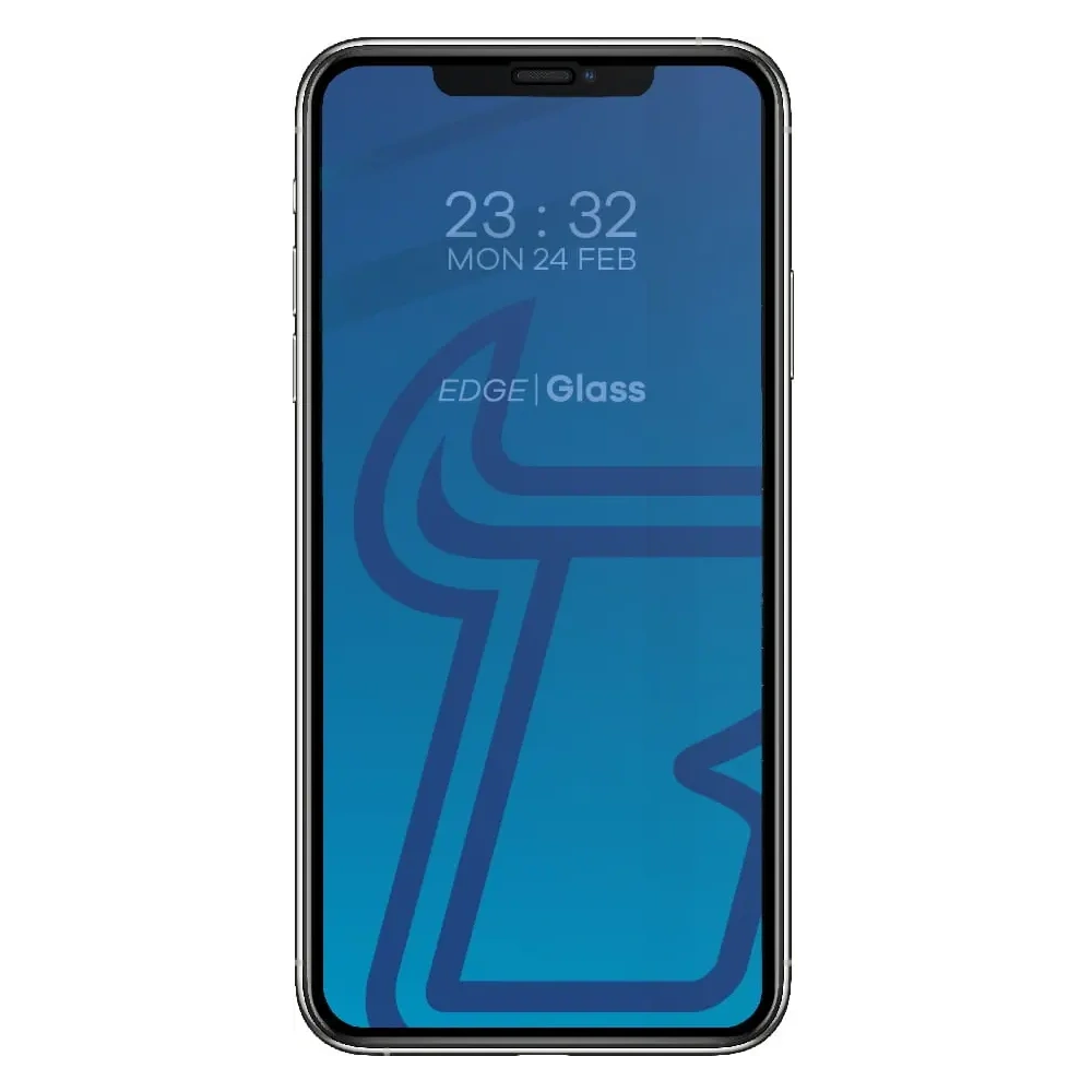 Szkło hartowane Bizon Glass Edge do Apple iPhone 11 Pro Max / Xs Max czarne