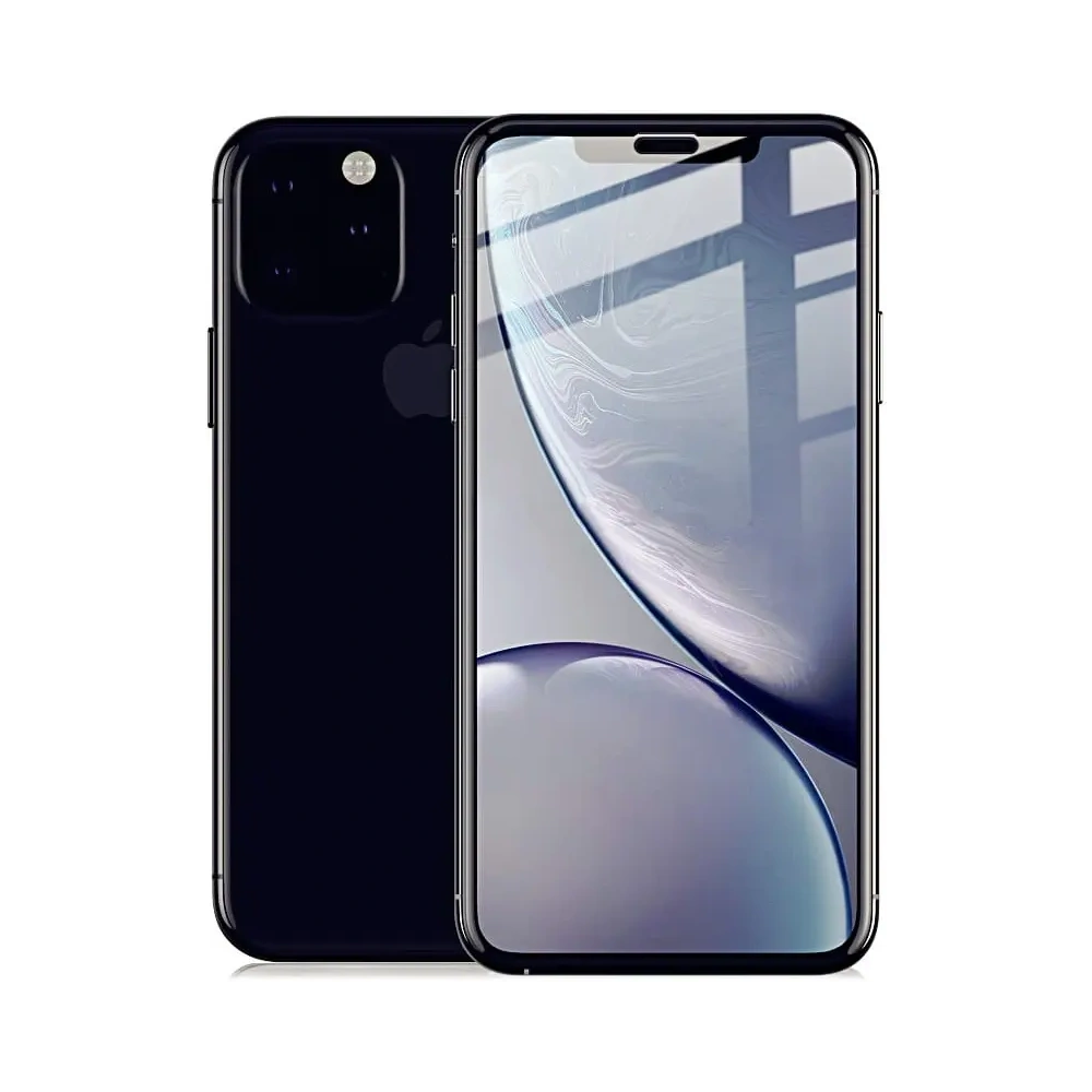 Szkło hartowane Bizon Glass Edge do Apple iPhone 11 Pro Max / Xs Max czarne