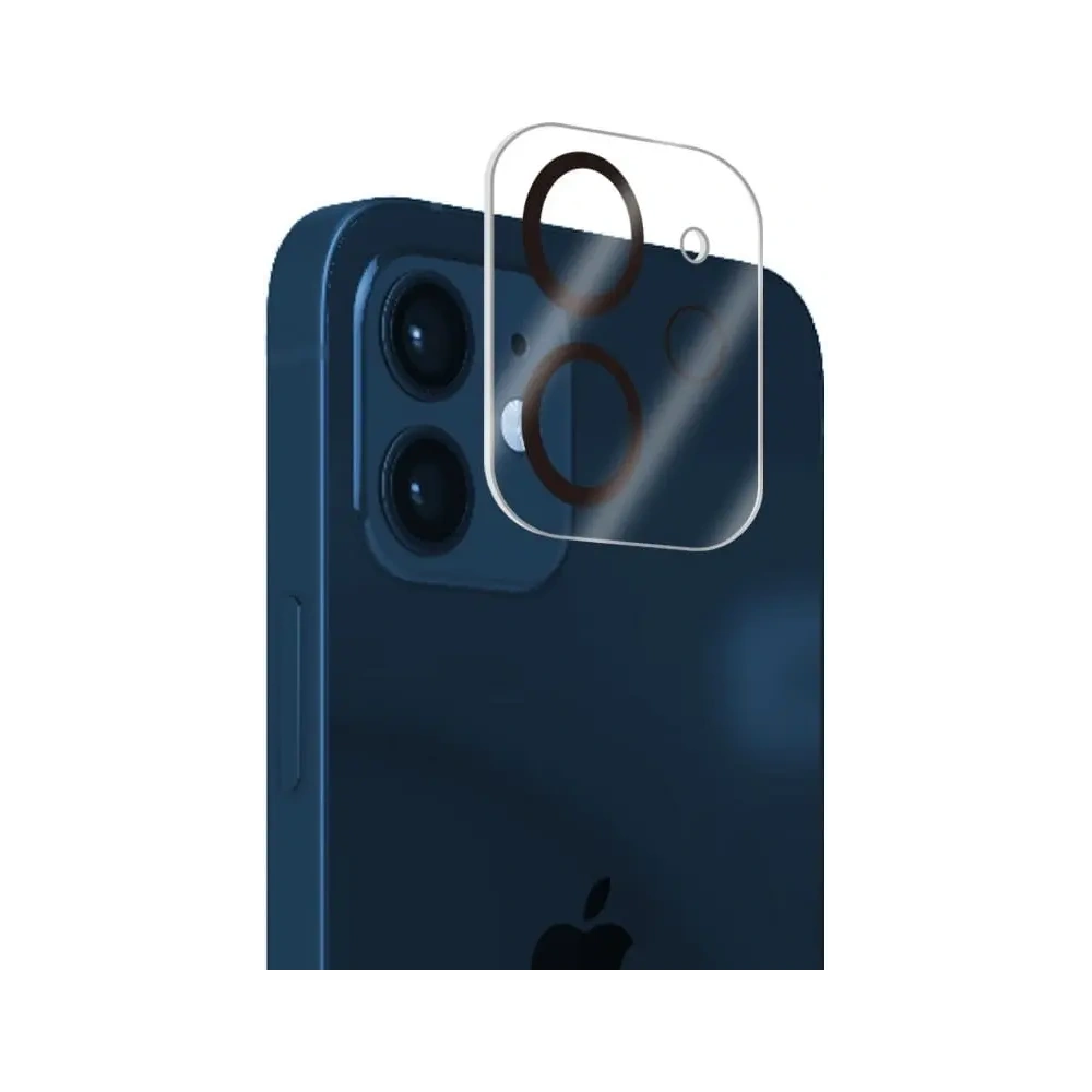 Szkło na aparat Bizon Glass Lens do Apple iPhone 12 [2 PACK]