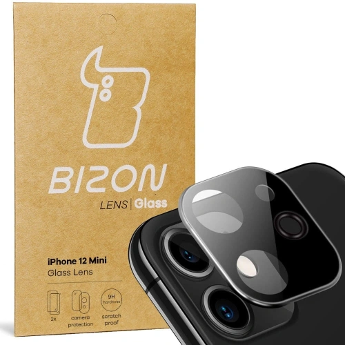 Kup Bizon üveg lencse Apple iPhone 12 Mini [2 CSOMAG] - BIZ118 - {ean13} - Sklep Home Screen