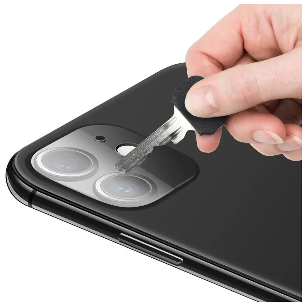 Szkło na aparat Bizon Glass Lens do Apple iPhone 12 Mini [2 PACK]