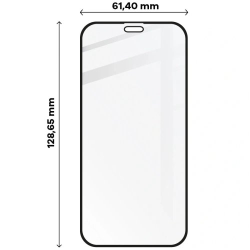 Kup Bizon Glass Edge Apple iPhone 12 Mini fekete - BIZ120 - {ean13} - Sklep Home Screen