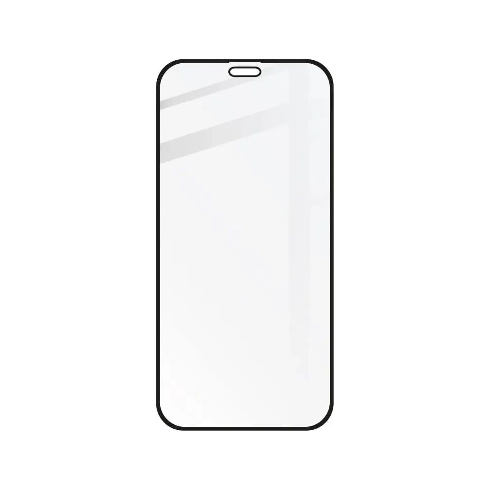 Szkło hartowane Bizon Glass Edge do Apple iPhone 12 Mini czarne