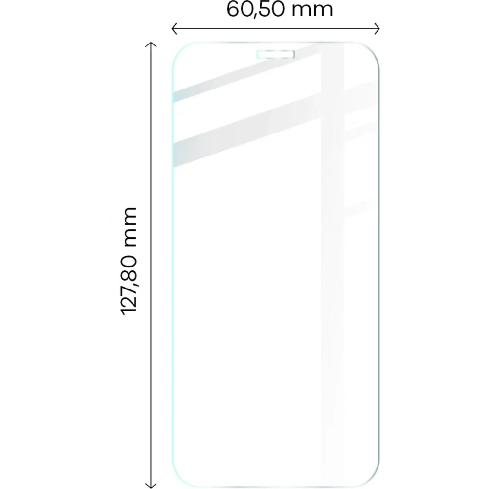 Szkło hartowane Bizon Glass Clear do Apple iPhone 12 Mini