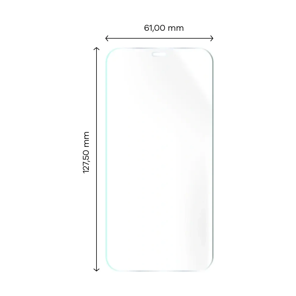 Folia hydrożelowa na ekran Bizon Glass Hydrogel Apple iPhone 12 Mini [2 PACK]
