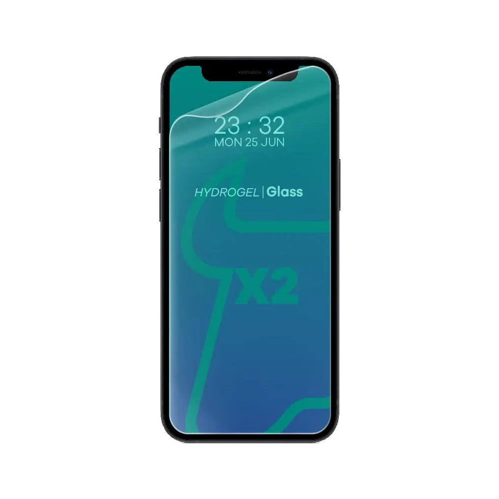 Folia hydrożelowa na ekran Bizon Glass Hydrogel Apple iPhone 12 Mini [2 PACK]