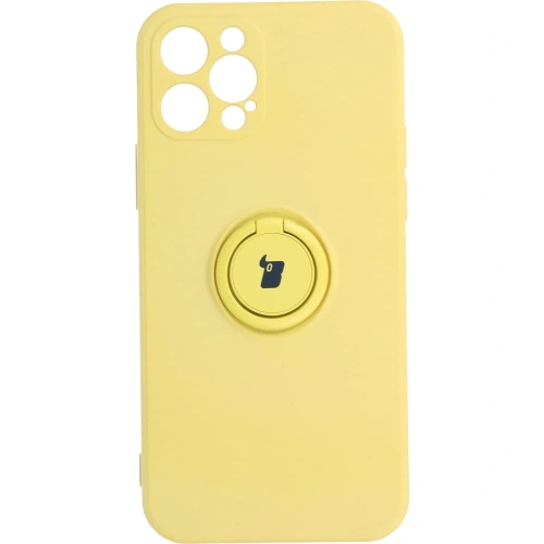 Kup Bizon Case szilikon gyűrű Apple iPhone 12 Pro sárga - BIZ124 - {ean13} - Sklep Home Screen