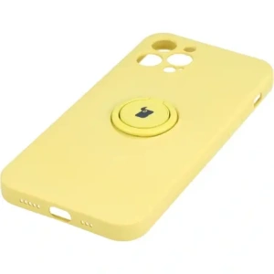Kup Bizon Case szilikon gyűrű Apple iPhone 12 Pro sárga - BIZ124 - {ean13} - Sklep Home Screen