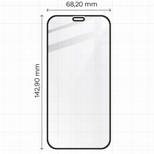 Kup Bizon Glass Edge CF edzett üveg - [2 PACK] + lencsevédő Apple iPhone 12 Pro fekete - BIZ127 - {ean13} - Sklep Home Screen