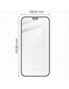 Kup Bizon Glass Edge CF edzett üveg - [2 PACK] + lencsevédő Apple iPhone 12 Pro fekete - BIZ127 - {ean13} - Sklep Home Screen