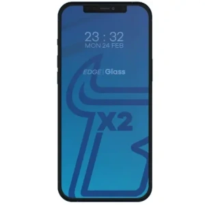 Kup Bizon Glass Edge CF gehärtetes Glas - [2 PACK] + Linsenschutz Apple iPhone 12 Pro schwarz - BIZ127 - {ean13} - Sklep Home Screen