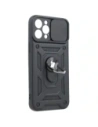 Kup Bizon Case CamShield Ring Apple iPhone 12 Pro Max negru - BIZ128 - {ean13} - Sklep Home Screen