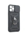 Kup Bizon Case CamShield Ring Apple iPhone 12 Pro Max fekete - BIZ128 - {ean13} - Sklep Home Screen