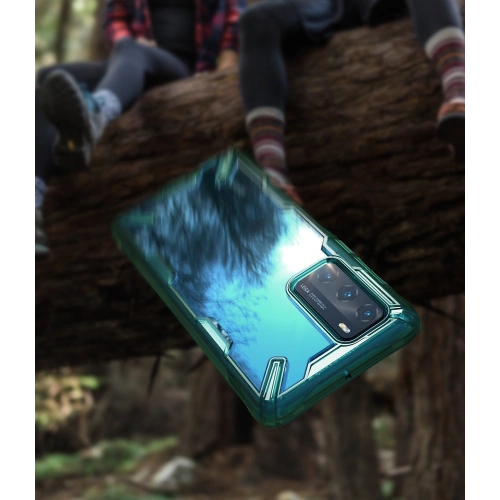 Kup Ringke Tasche Fusion-X Huawei P40 Türkis Grün - RGK1143GRN - {ean13} - Sklep Home Screen