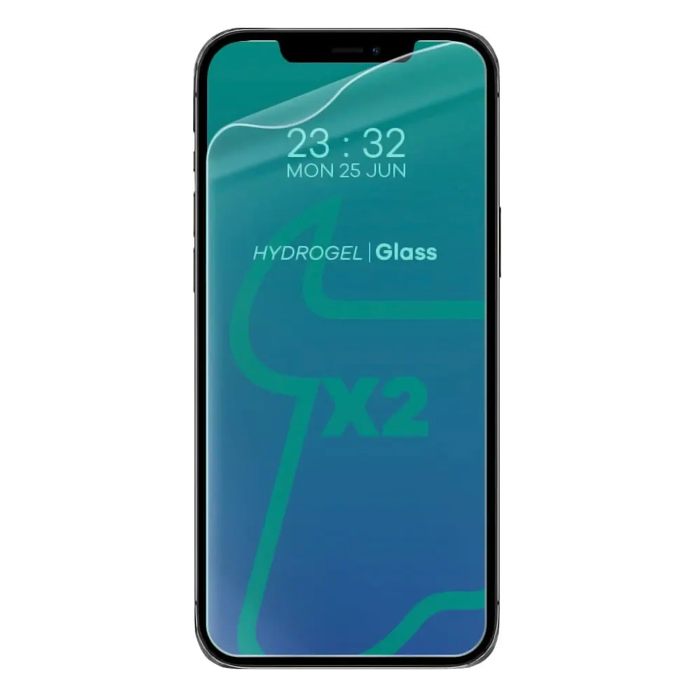 Folia hydrożelowa na ekran Bizon Glass Hydrogel Apple iPhone 12 Pro Max [2 PACK]