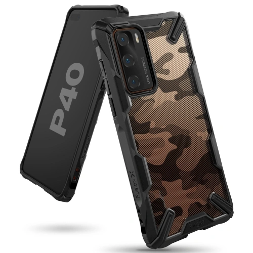 Kup Ringke Tasche Fusion-X Huawei P40 Camo (Moro) Schwarz - RGK1144MOB - {ean13} - Sklep Home Screen