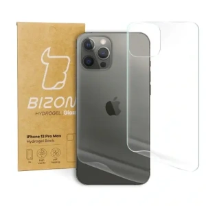 Kup Fólie hydrogelová na zadní stranu Bizon Glass Hydrogel Apple iPhone 12 Pro Max [2 PACK] - BIZ131 - {ean13} - Sklep Home Screen