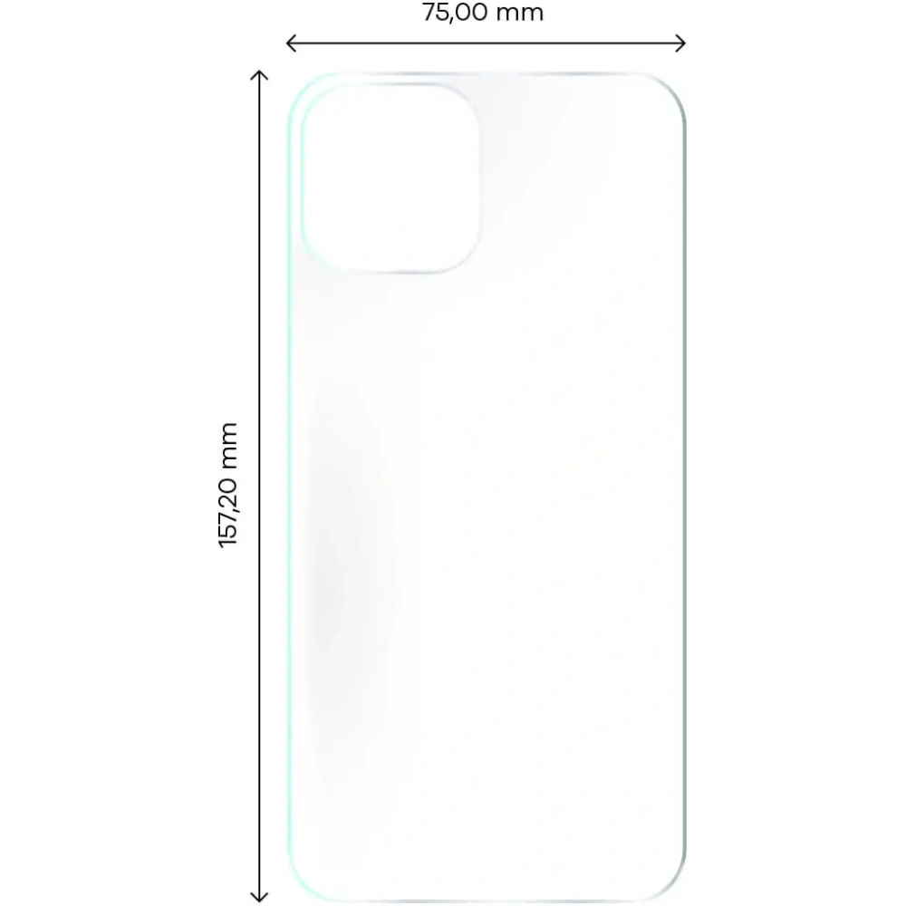 Folia hydrożelowa na tył Bizon Glass Hydrogel Apple iPhone 12 Pro Max [2 PACK]
