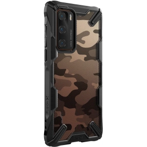 Kup Etui Ringke Fusion-X Huawei P40 Camo (Moro) Black - RGK1144MOB - {ean13} - Sklep Home Screen