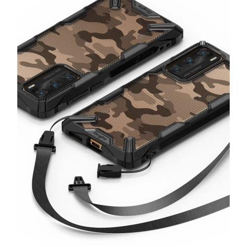 Kup Ringke Tasche Fusion-X Huawei P40 Camo (Moro) Schwarz - RGK1144MOB - {ean13} - Sklep Home Screen