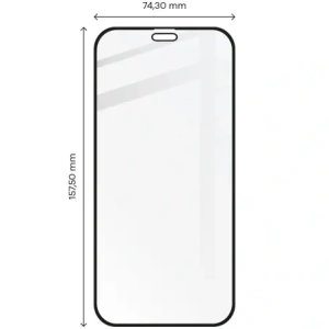 Kup Szkło hartowane Bizon Glass Edge do Apple iPhone 12 Pro Max czarne - BIZ133 - {ean13} - Sklep Home Screen