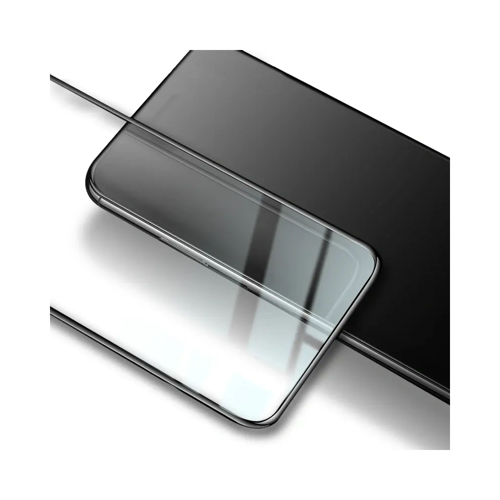 Szkło hartowane Bizon Glass Edge do Apple iPhone 12 Pro Max czarne