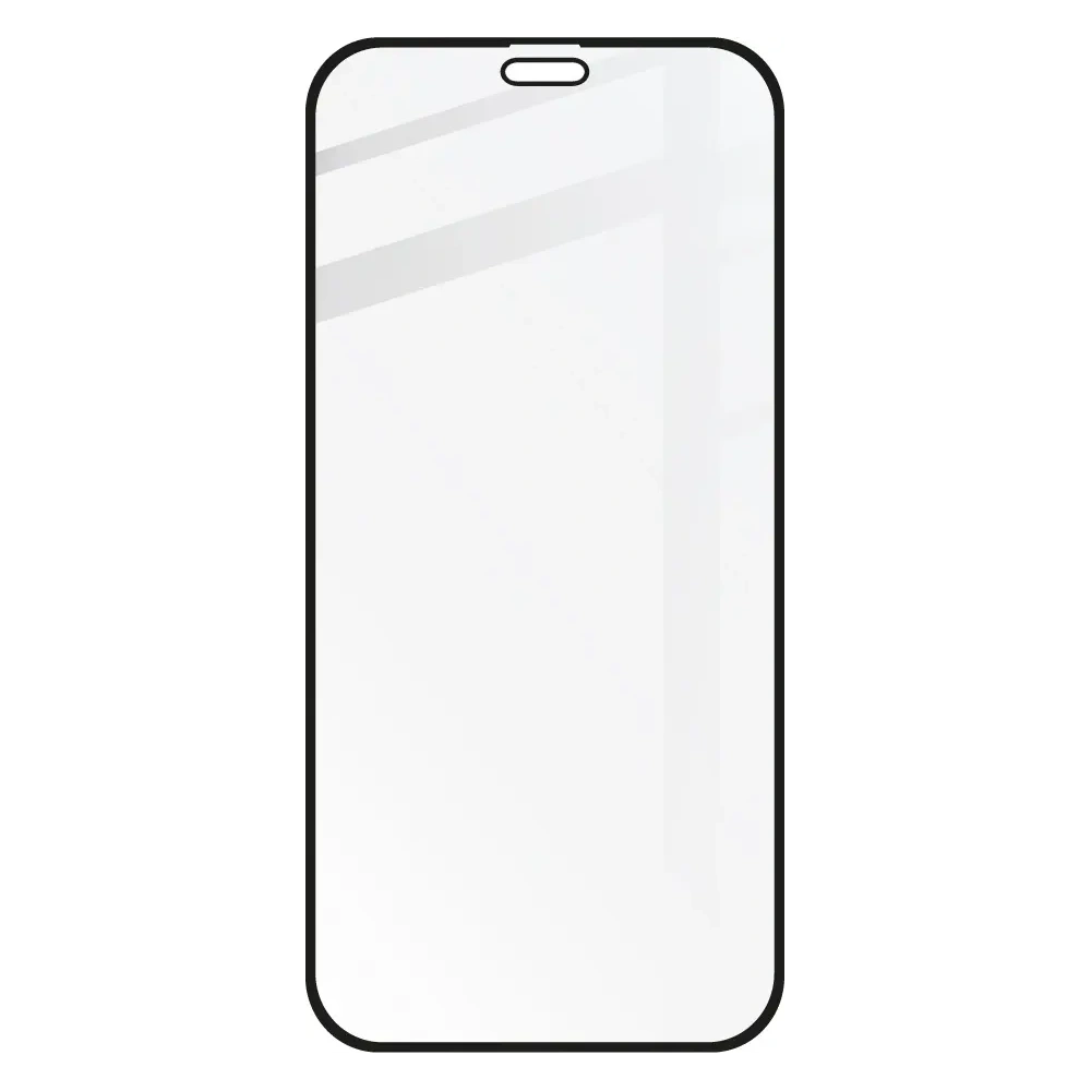 Szkło hartowane Bizon Glass Edge do Apple iPhone 12 Pro Max czarne