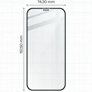 Kup Szkło hartowane Bizon Glass Edge CF - [2 PACK] + ochrona na obiektyw Apple iPhone 12 Pro Max czarne - BIZ134 - {ean13} - Sklep Home Screen