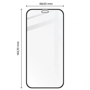 Kup Bizon Glass Edge Apple iPhone 12 / 12 Pro schwarz - BIZ140 - {ean13} - Sklep Home Screen