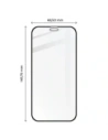 Kup Szkło hartowane Bizon Glass Edge do Apple iPhone 12 / 12 Pro czarne - BIZ140 - {ean13} - Sklep Home Screen