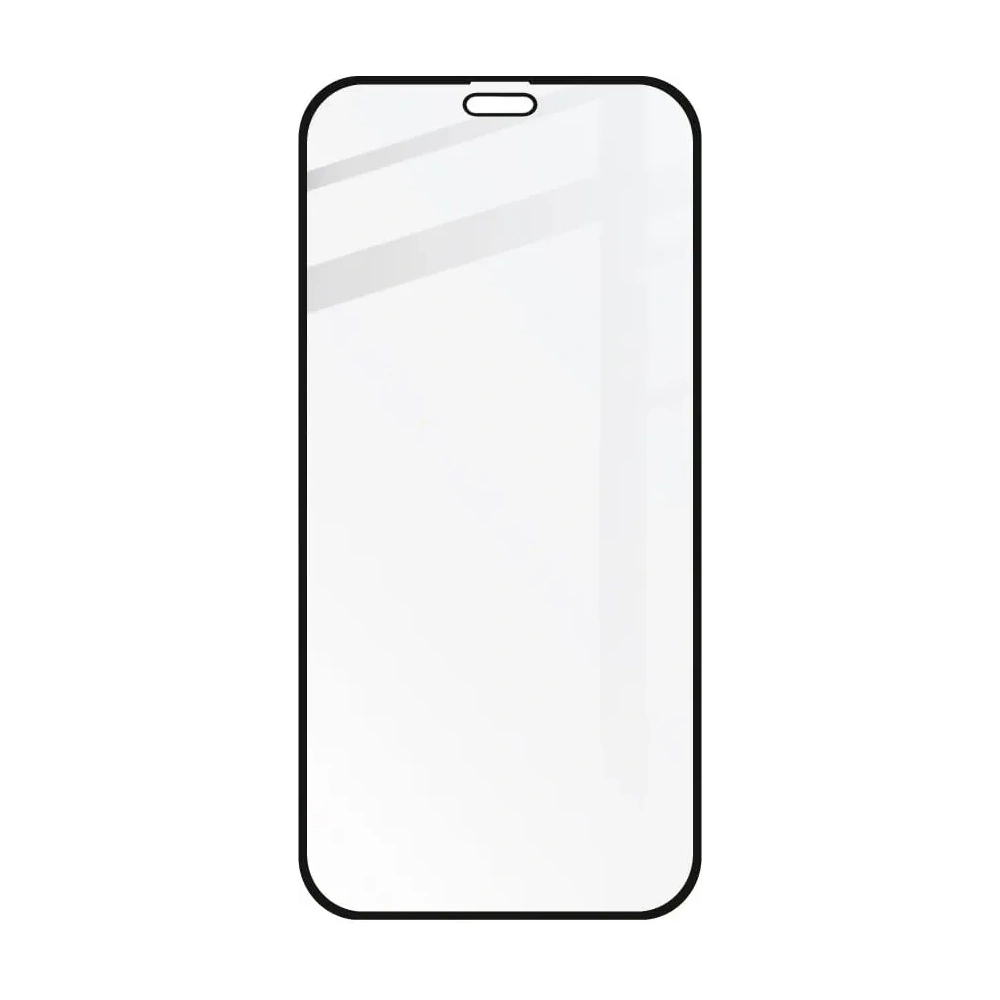 Szkło hartowane Bizon Glass Edge do Apple iPhone 12 / 12 Pro czarne