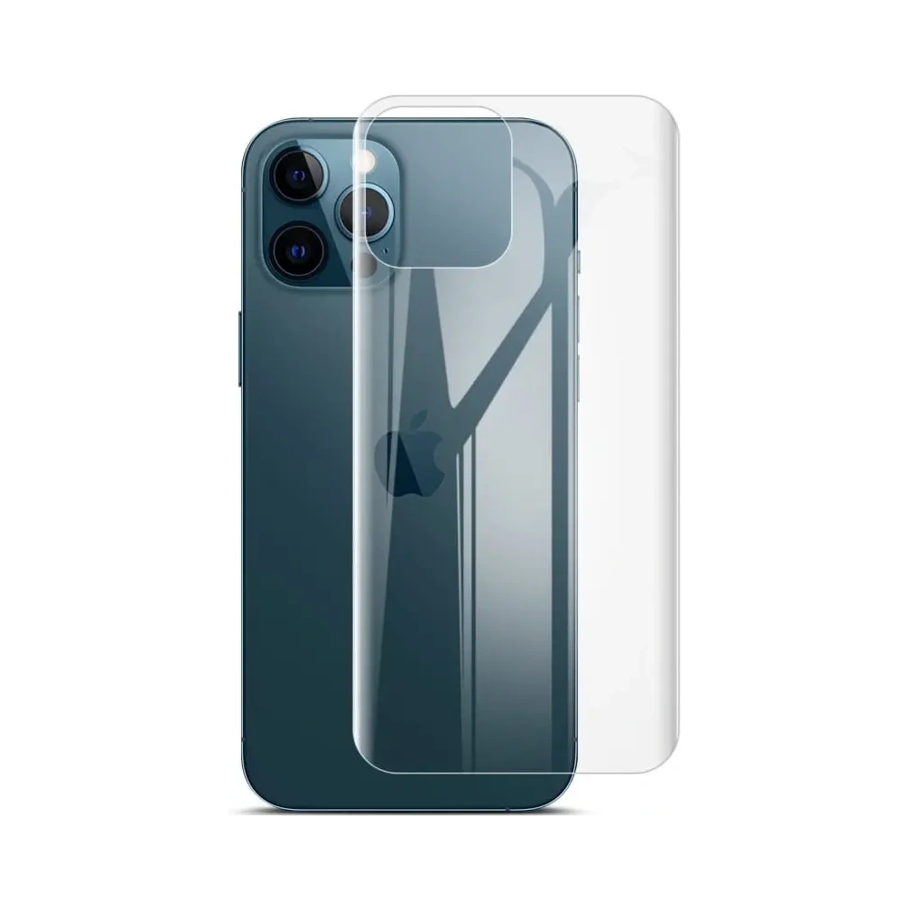 Folia hydrożelowa na tył Bizon Glass Hydrogel Apple iPhone 12 / 12 Pro [2 PACK]