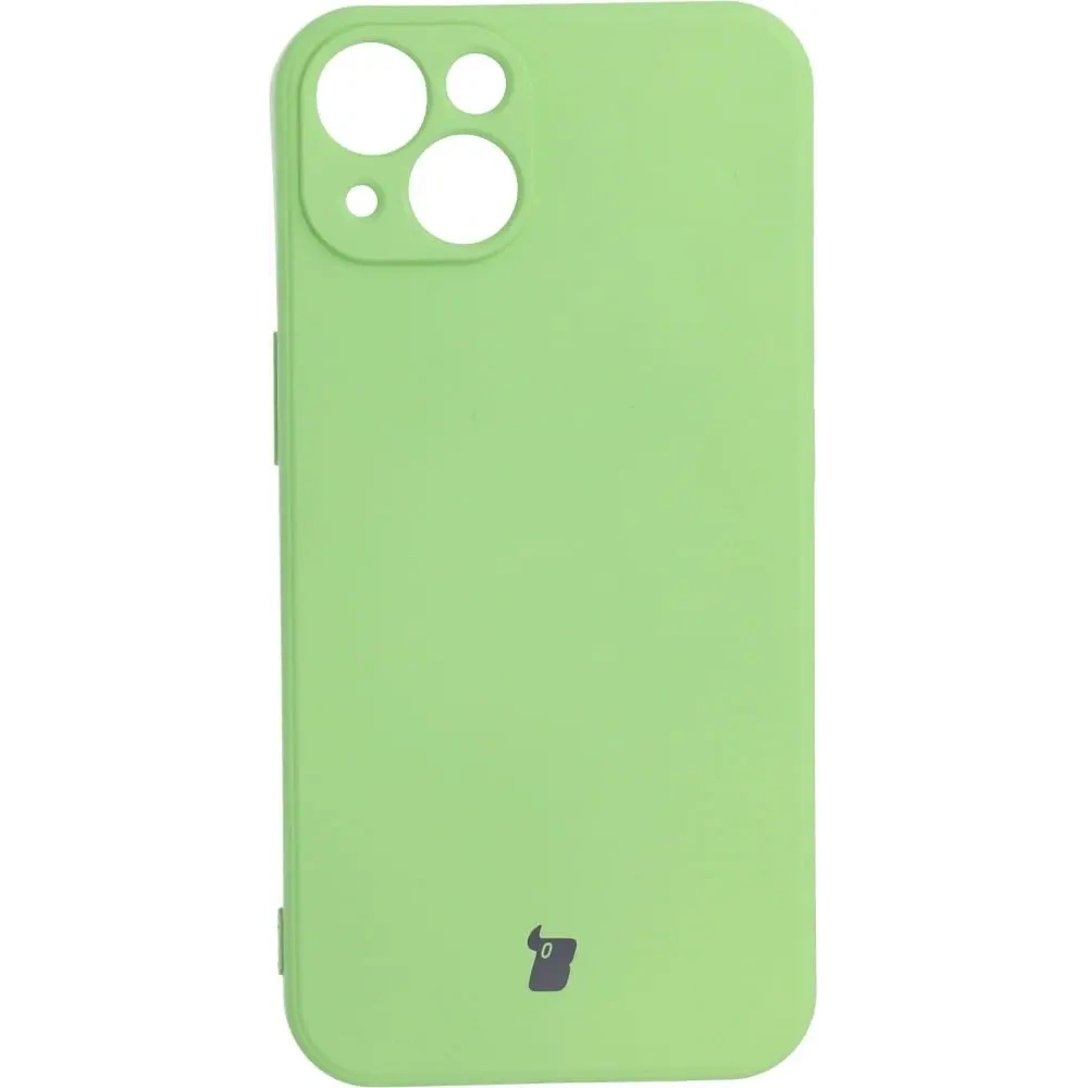 Etui Bizon Case Silicone do Apple iPhone 13 zielone