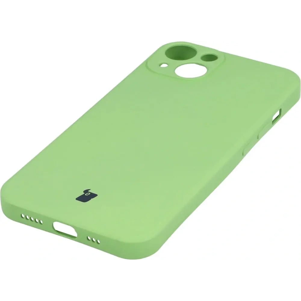Etui Bizon Case Silicone do Apple iPhone 13 zielone