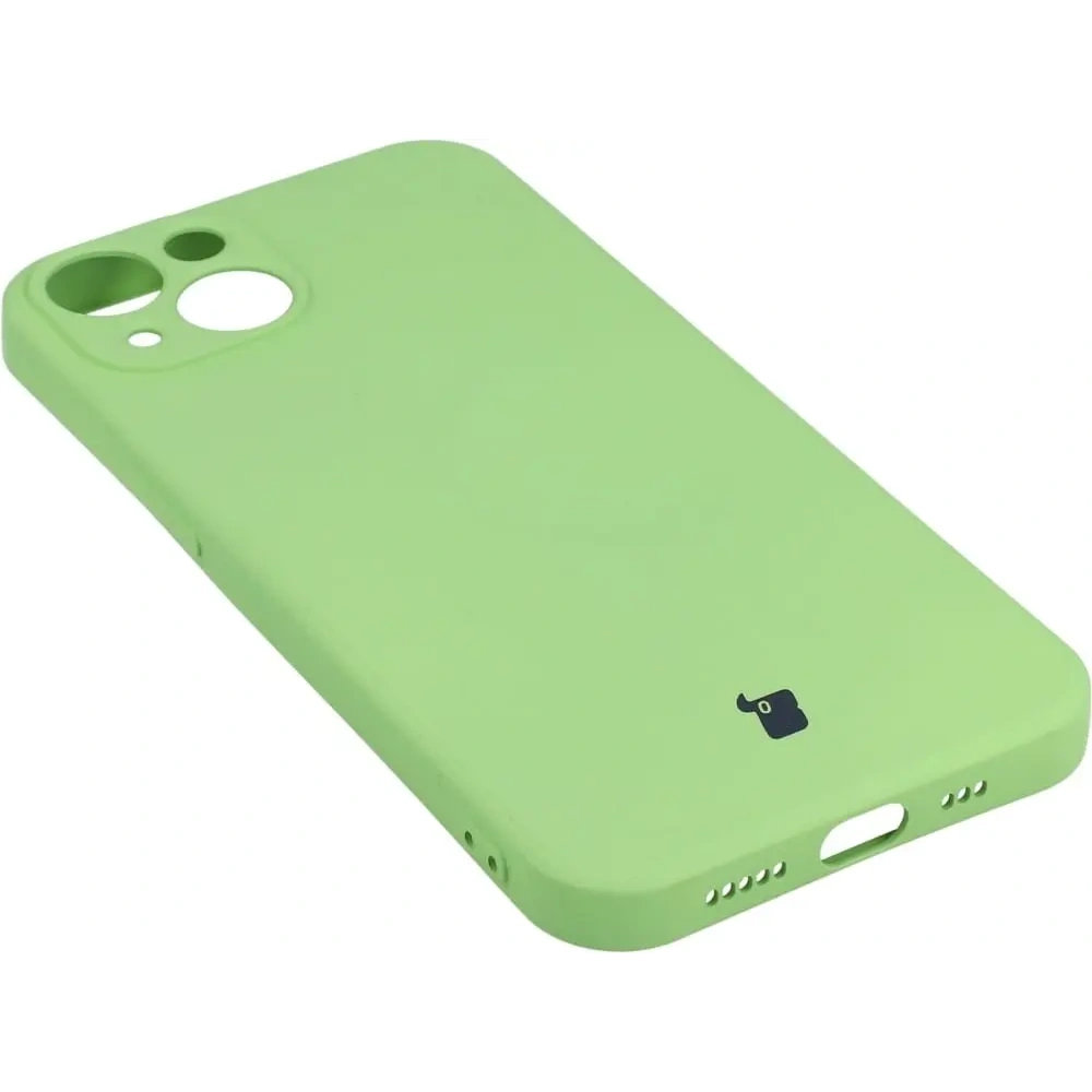 Etui Bizon Case Silicone do Apple iPhone 13 zielone
