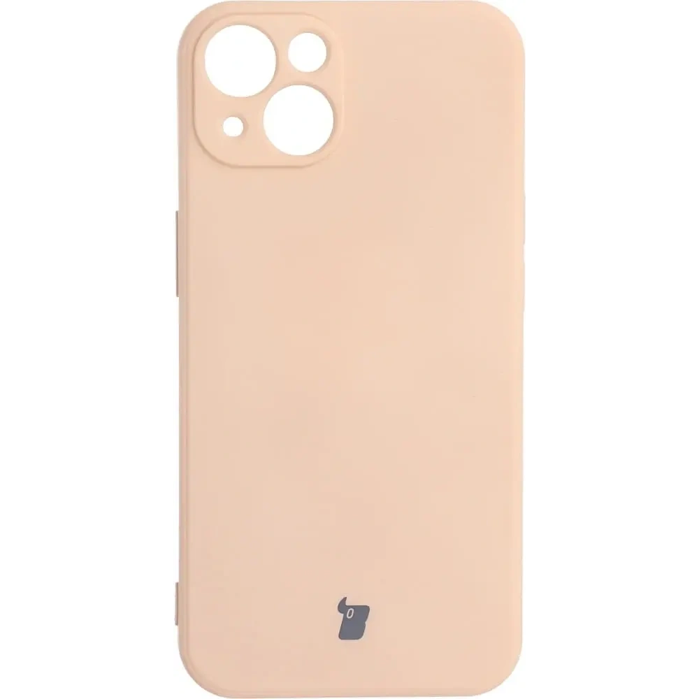 Etui Bizon Case Silicone Apple iPhone 13 jasnoróżowe