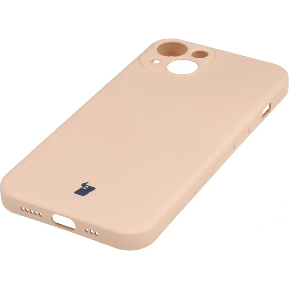 Etui Bizon Case Silicone Apple iPhone 13 jasnoróżowe