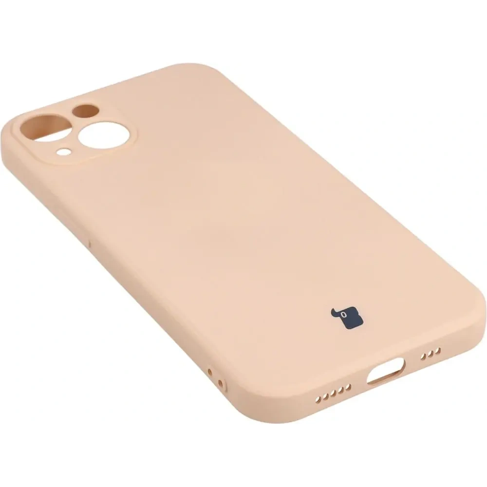 Etui Bizon Case Silicone Apple iPhone 13 jasnoróżowe