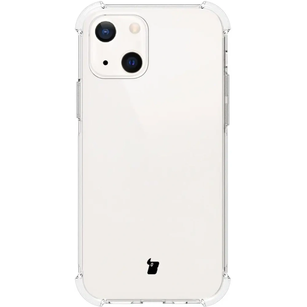 Etui + 2x szkło na ekran + obiektyw Bizon Case Clear Pack do Apple iPhone 13 przezroczyste