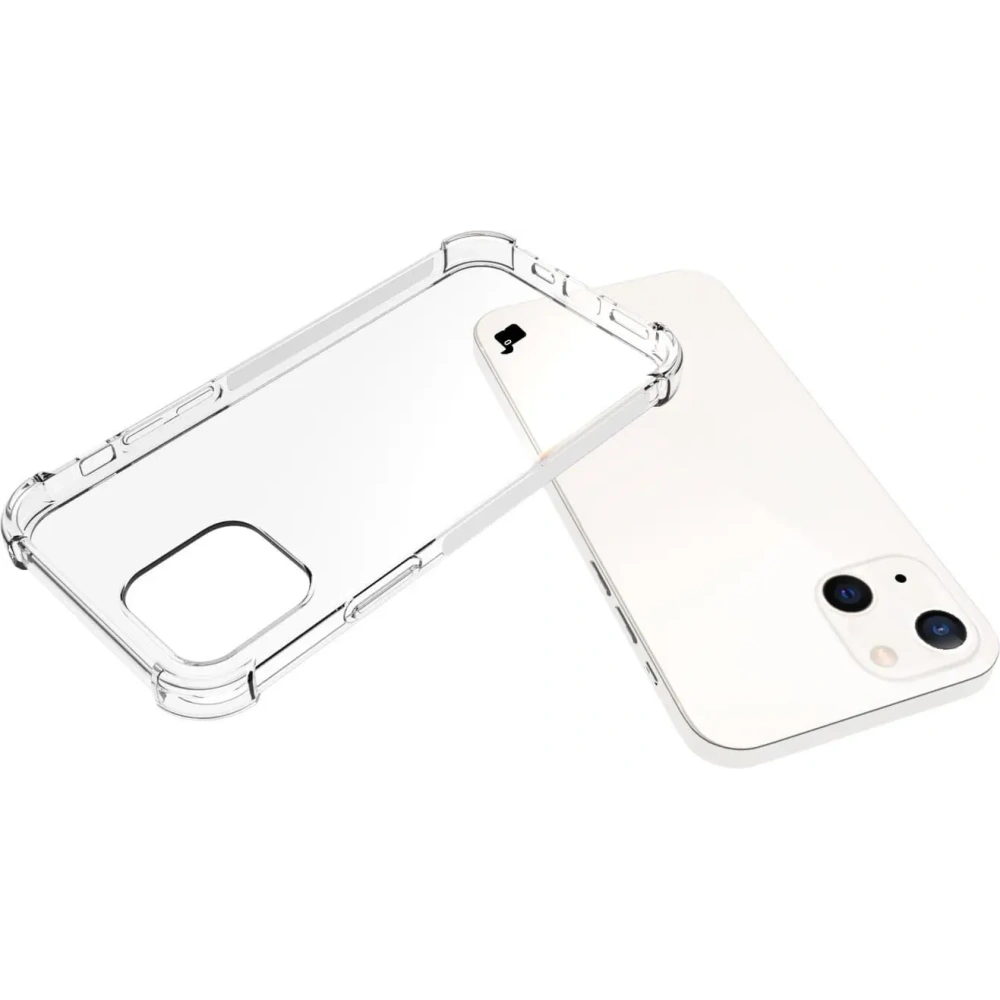 Etui + 2x szkło na ekran + obiektyw Bizon Case Clear Pack do Apple iPhone 13 przezroczyste